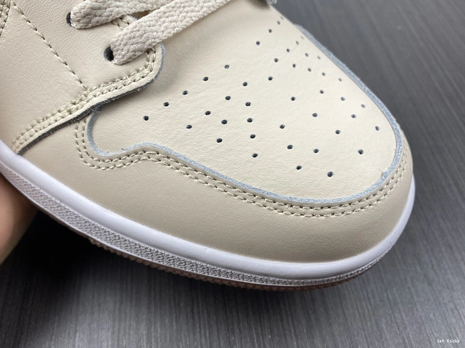 (GS) Pearl Jordan Fleece 1 - DO2207-264 White Mid 1106